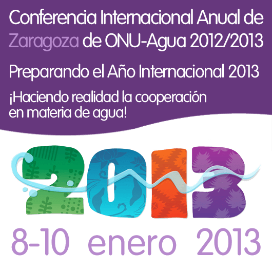 2013, Año Internacional de la Cooperación en la Esfera del Agua